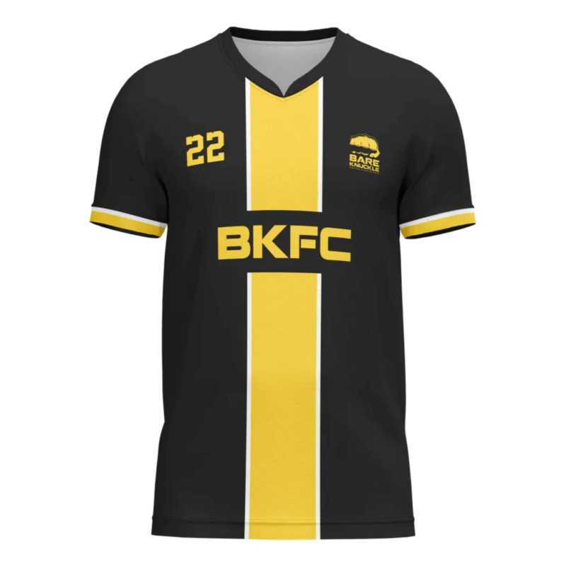 BKFC V-Neck Stripe Soccer Jersey