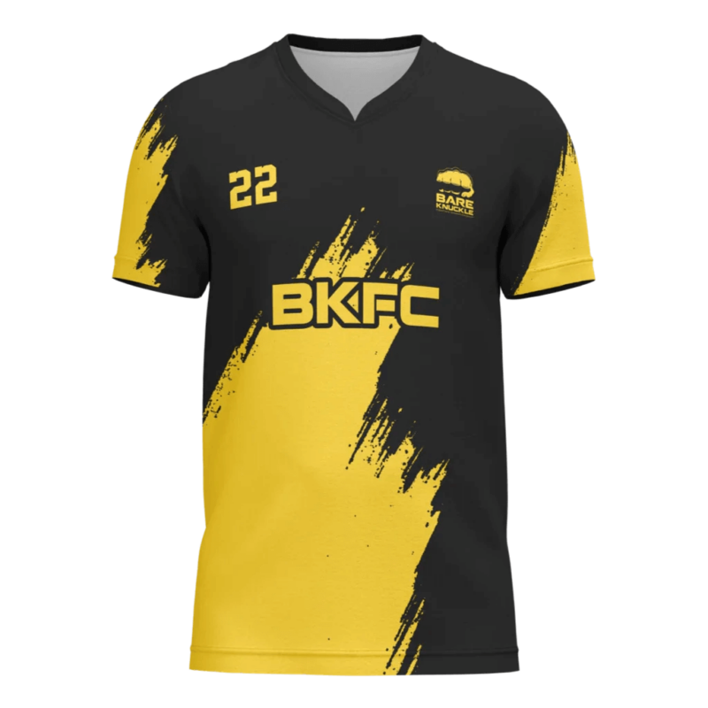 BKFC V-Neck Splash Soccer Jersey