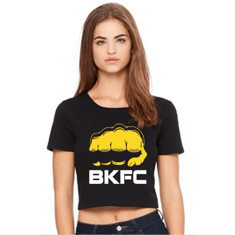BKFC Logo II Ladies Cropped T-Shirt